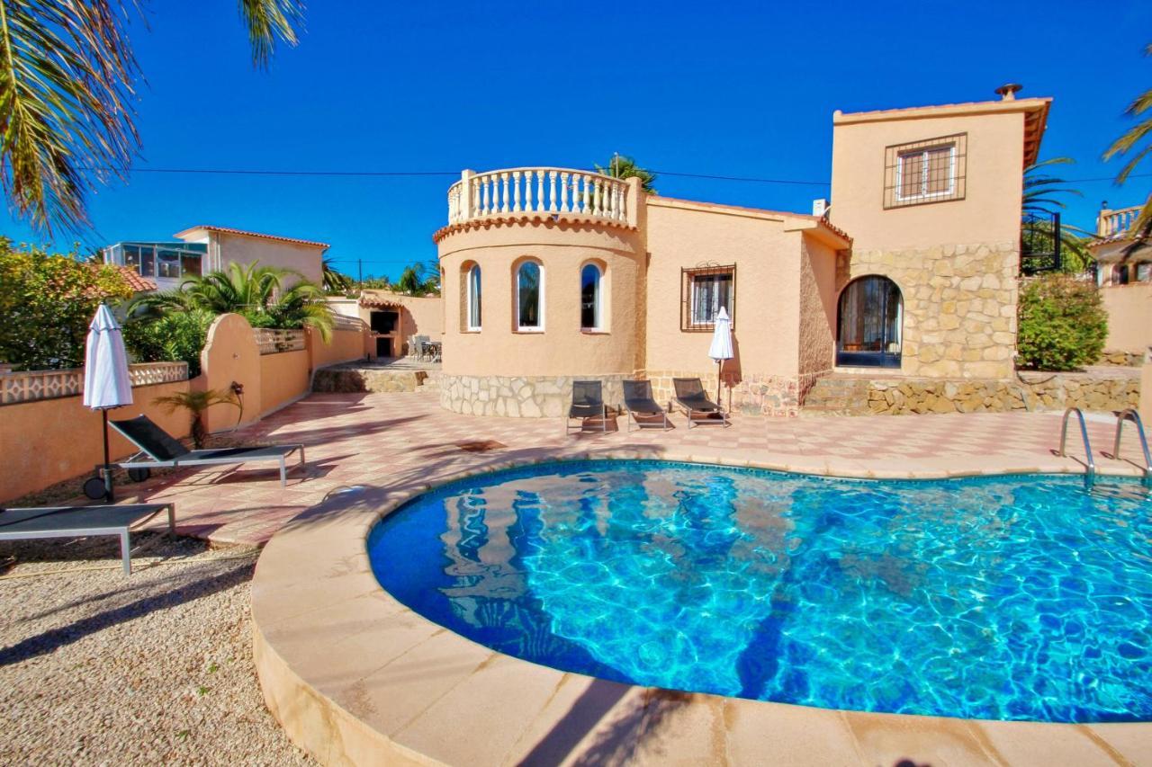 Cometa-86 - Villa With Private Pool Close To The Beach In Calpe Empedrola Exteriör bild