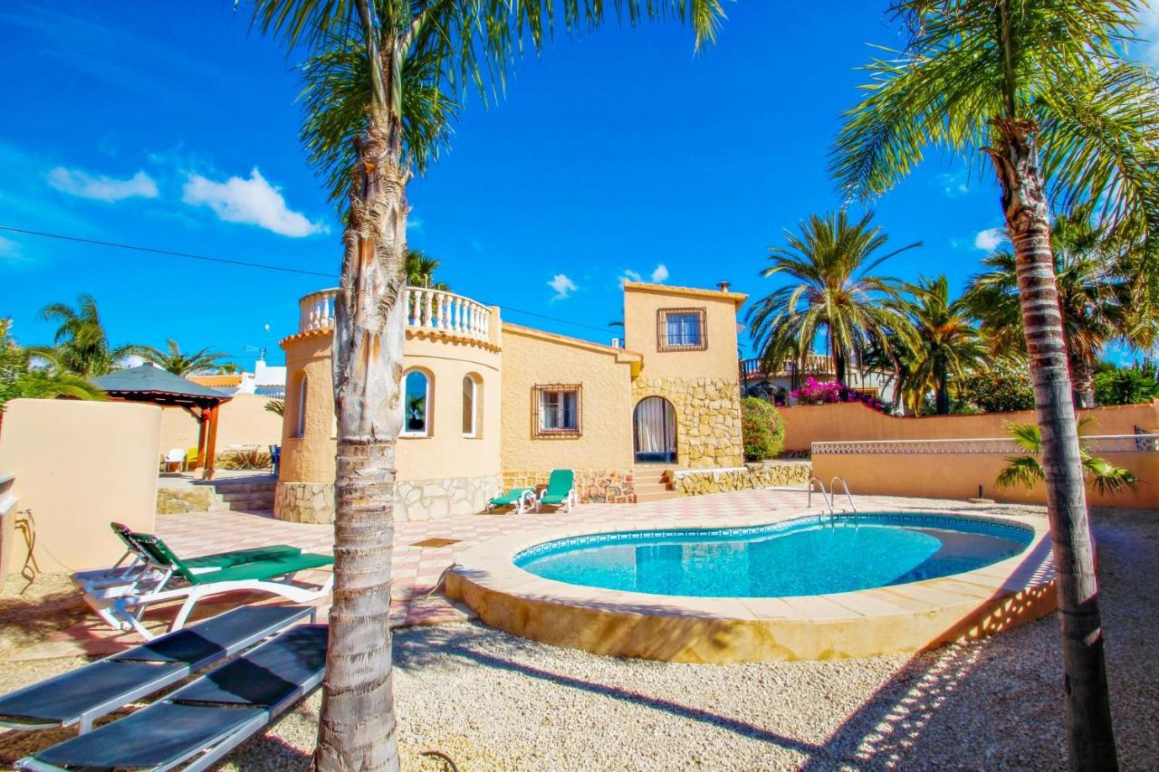 Cometa-86 - Villa With Private Pool Close To The Beach In Calpe Empedrola Exteriör bild
