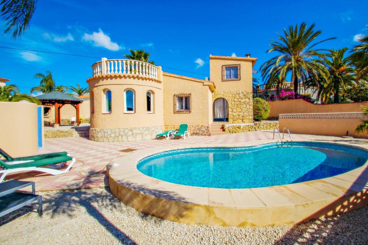 Cometa-86 - Villa With Private Pool Close To The Beach In Calpe Empedrola Exteriör bild