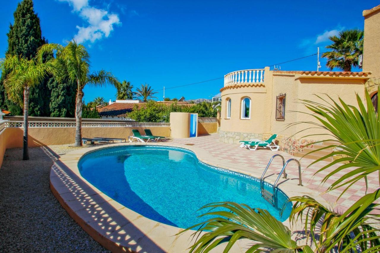 Cometa-86 - Villa With Private Pool Close To The Beach In Calpe Empedrola Exteriör bild