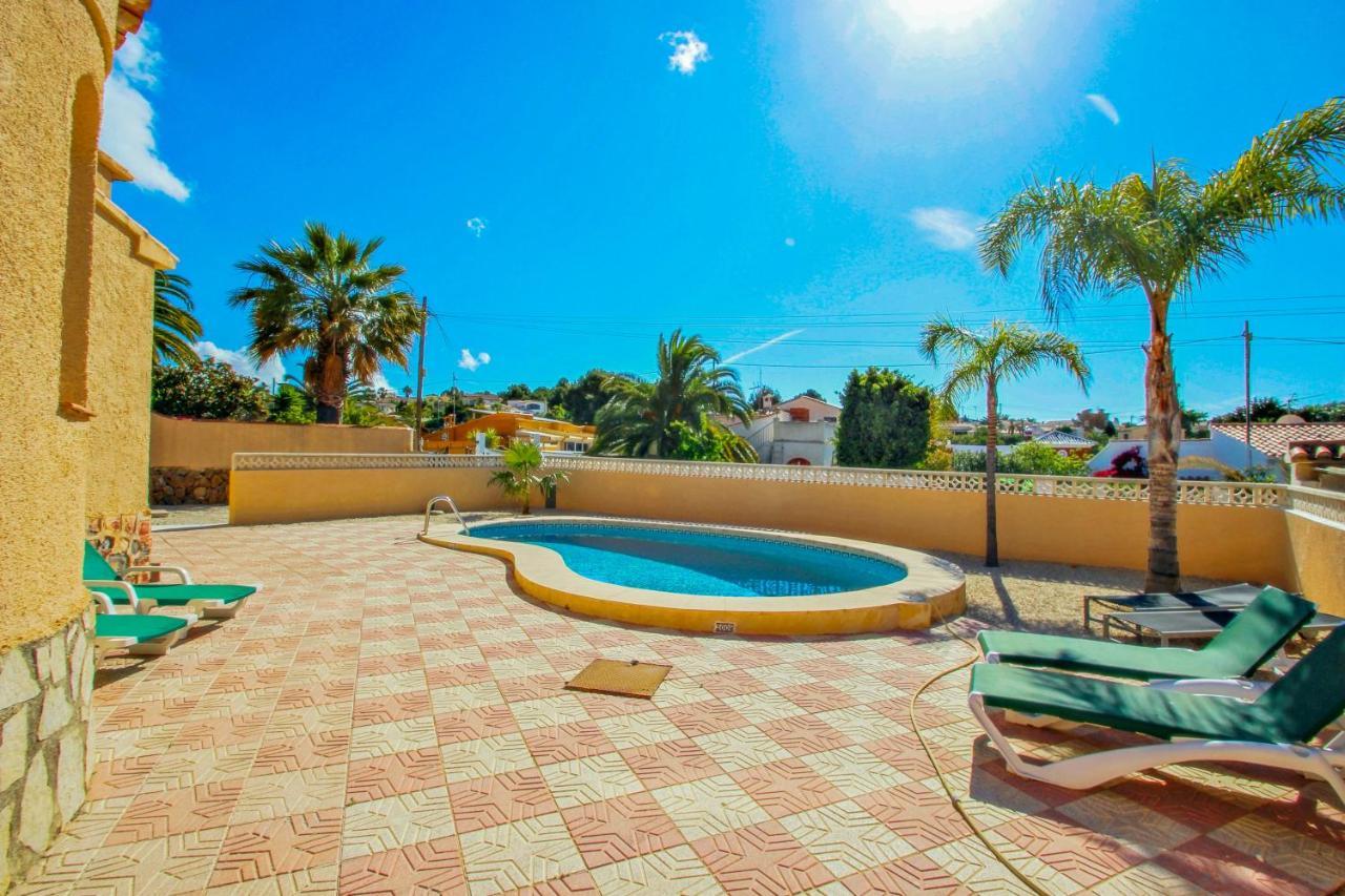 Cometa-86 - Villa With Private Pool Close To The Beach In Calpe Empedrola Exteriör bild