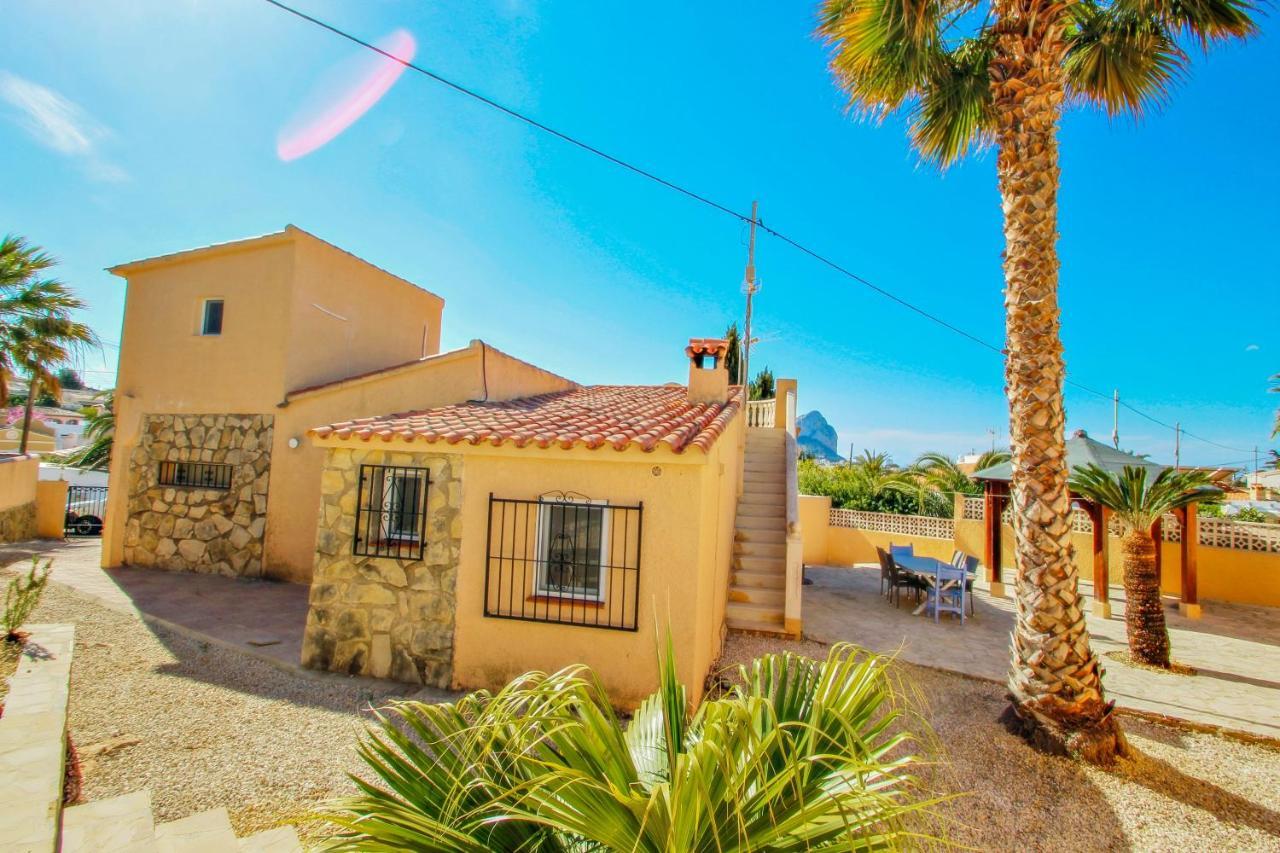 Cometa-86 - Villa With Private Pool Close To The Beach In Calpe Empedrola Exteriör bild