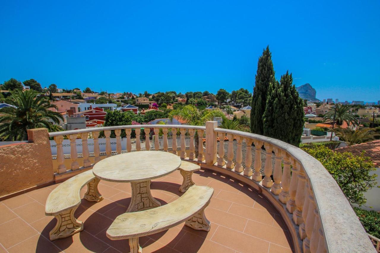 Cometa-86 - Villa With Private Pool Close To The Beach In Calpe Empedrola Exteriör bild
